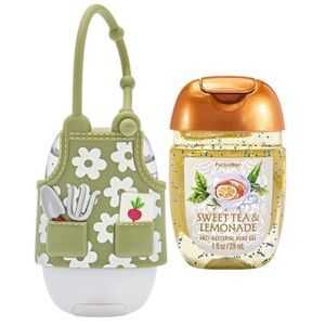 Bath & Body Works GARDEN APRON PocketBac Holder + SWEET TEA & LEMONADE PocketBac